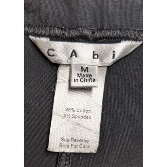 Women's Cabi # 287 M'Leggings Black Skirted Leggings Excellent Condition! Size M - Picture 8 of 9